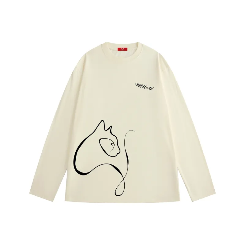 MIIOW Long Sleeved T Shirts Unisex-12