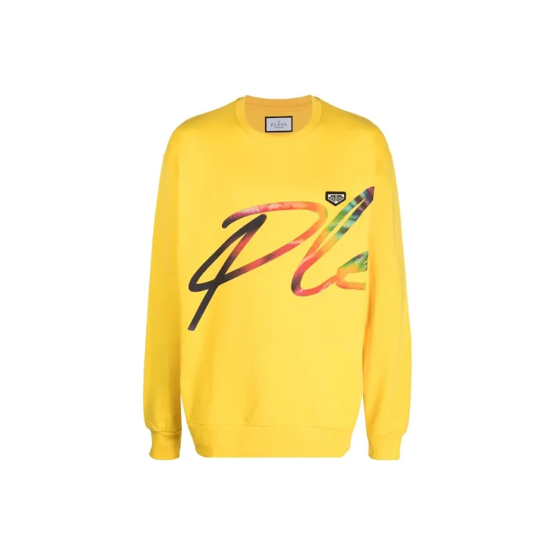 PHILIPP PLEIN Signature Logo print Sweatshirt-0