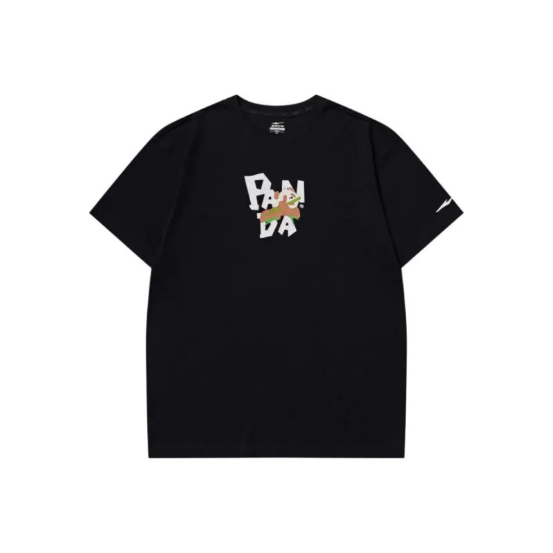 Erke T Shirts Men Jet Black-0