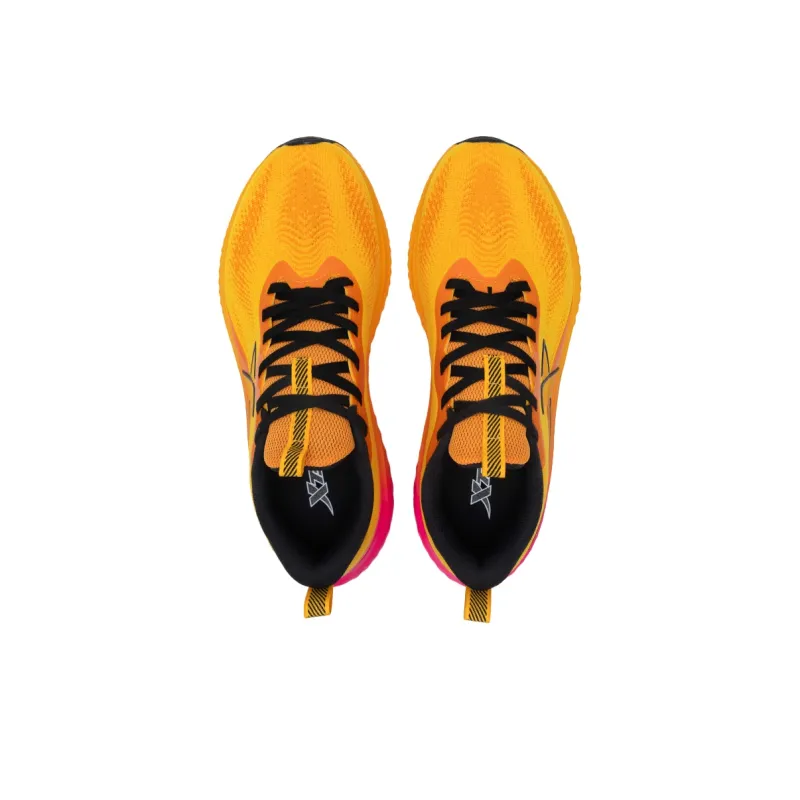XTEP Slip Resistant, Abrasion Resistant, Breathable Low Top Casual Running Shoes Men's Orange Yellow-3