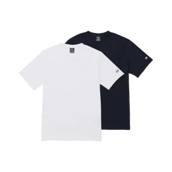 Champion T-Shirts Unisex 2 Pack White+Marine Blue
