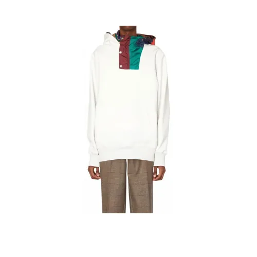 KOLOR Colour block Drawstring Hoodie