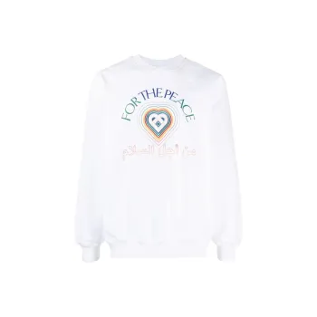 CASABLANCA For The Peace Gradient Effect Sweatshirt
