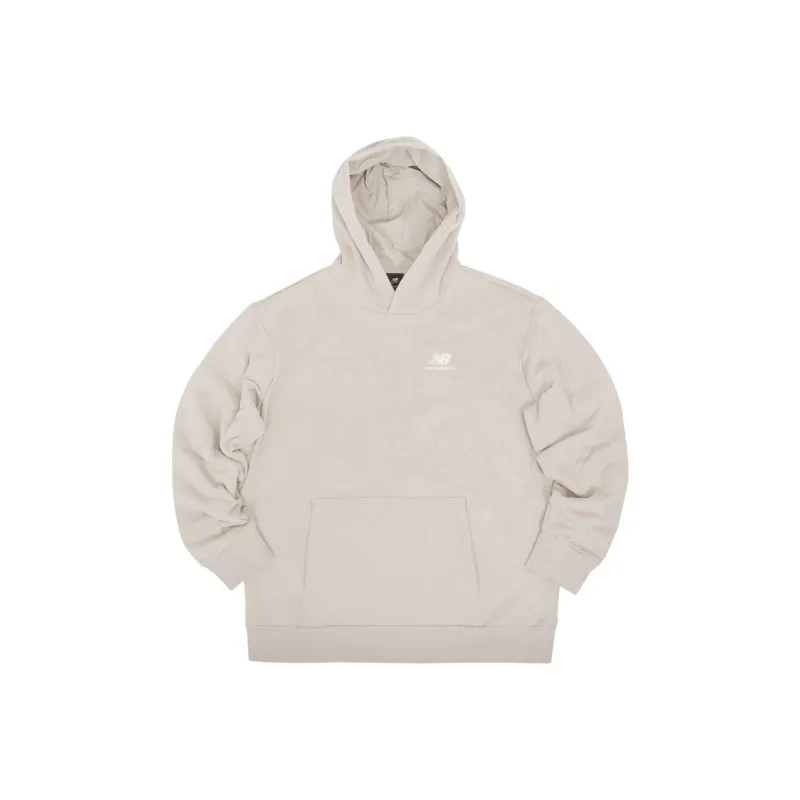 New Balance Atletikk Vattert Sweatshirts Men White-0