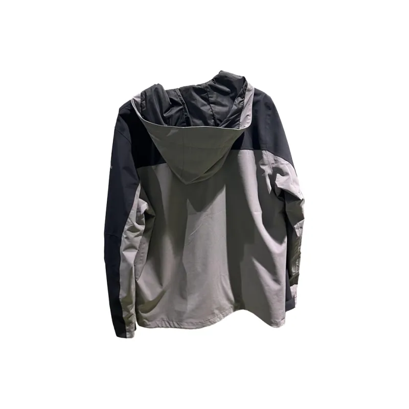 Columbia Hiking Waterproof And Windproof Windbreaker Jacket Men's Gray-1