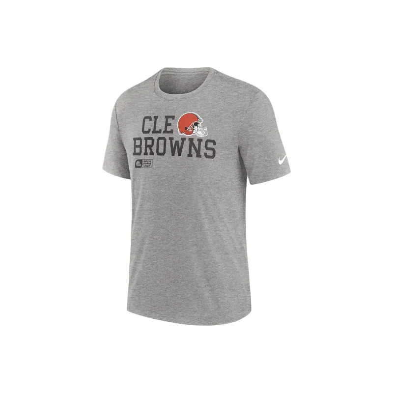 Nike Cleveland Browns Overlap Lockup Men's Nike Nfl T Shirt-0
