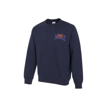 Nike Club Fleece Sweatshirt Men's Deep Navy Blue