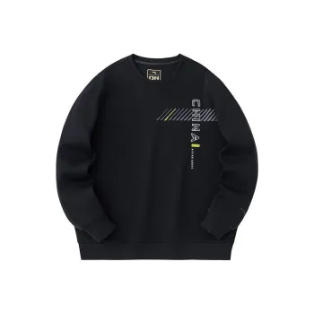 Anta Variety Training Collection Sweatshirt Men's Basic Black