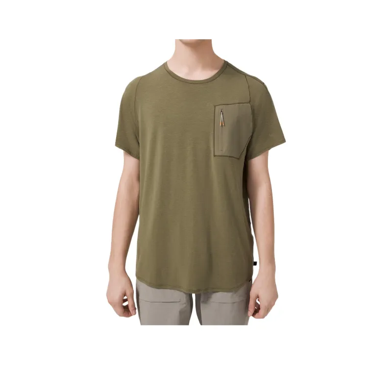 Lululemon LAB Collection Sarala T-Shirt Unisex Dark Khaki-0