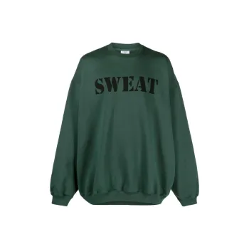 Vetements Sweatshirt Unisex Racing Green