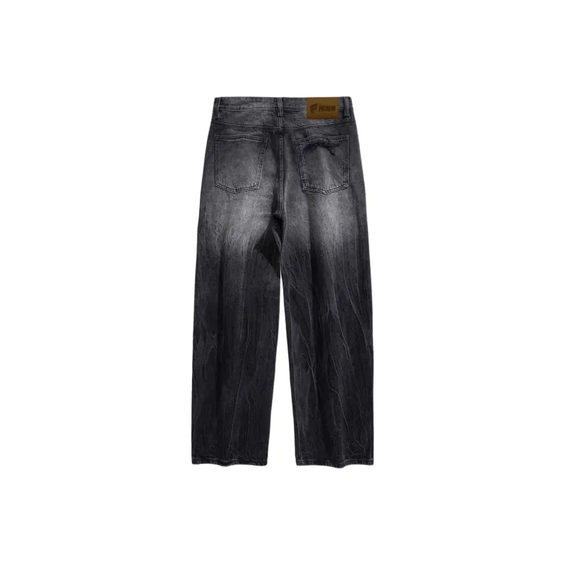 FCMM Jeans Unisex Black Gray-1