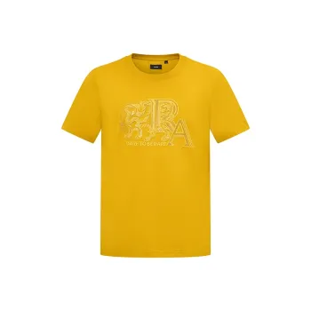 RARE Short Sleeved T Shirts Men's Yellow