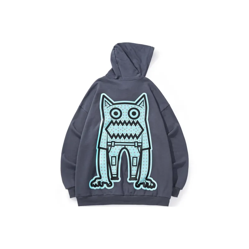 Bt Hooded Loose Fit Sweatshirt Unisex-0
