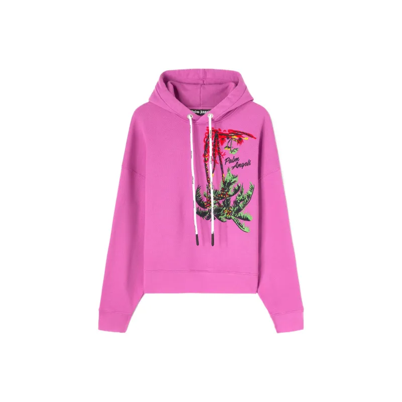 PALM ANGELS Upsidedown Palm Hoodie-0