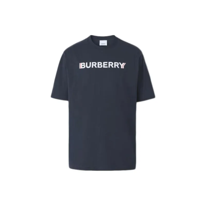 Burberry T Shirt Men's Marine Blue-0