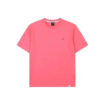KANGOL T-Shirts Unisex Pink