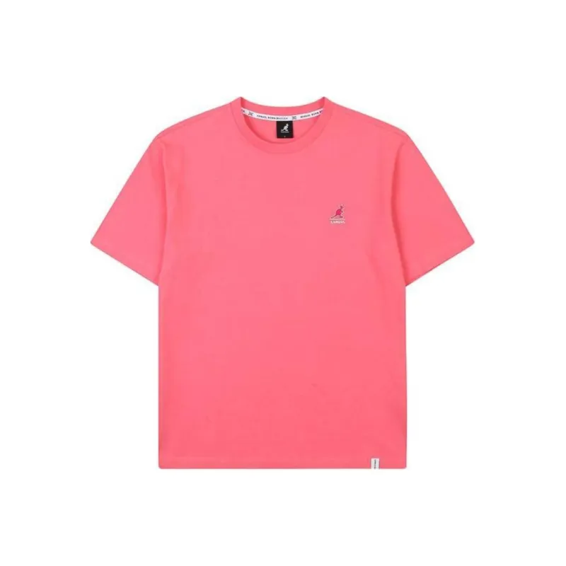 KANGOL T-Shirts Unisex Pink-0