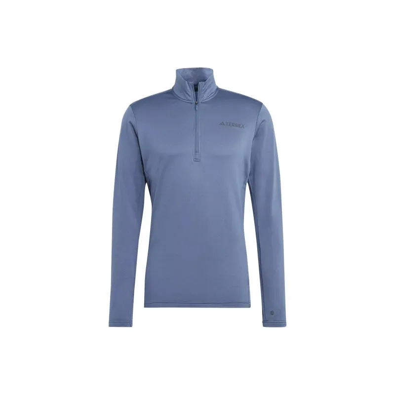 Adidas MULTI 1/2 FL Sweatshirt Men's Blue Gray-0