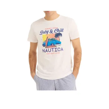 NAUTICA T-Shirt Men's Bright White