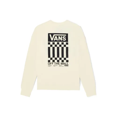 Vans Sweatshirts Unisex Ivory White