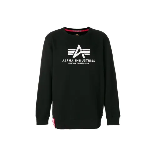 Alpha Industries Sweatshirts Men Black