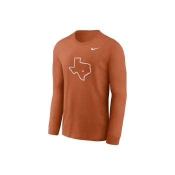 Nike Texas Longhorns Alternate Logo Men's Nike College Long Sleeve T Shirt