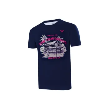 VICTOR T Shirt Unisex Dark Royal Blue