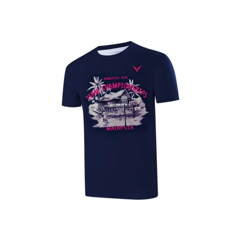 VICTOR T Shirt Unisex Dark Royal Blue-0