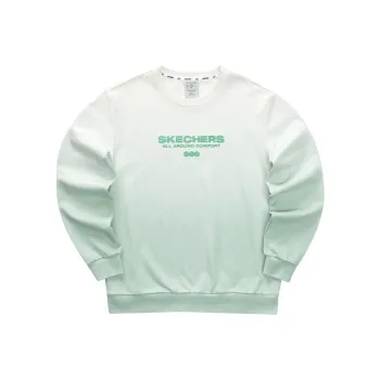 Skechers Sweatshirts Unisex Light Green Gradient/03K2