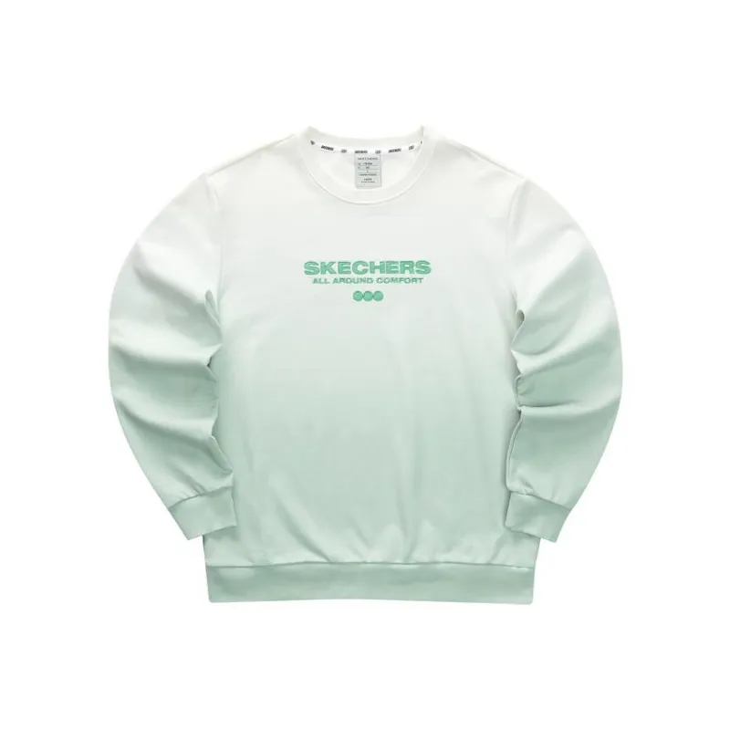 Skechers Sweatshirts Unisex Light Green Gradient/03K2-0