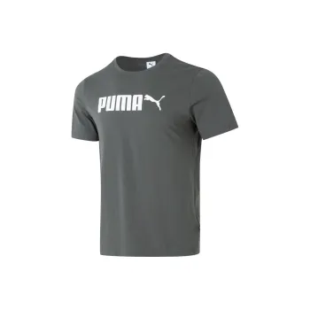PUMA ESS SS25 T Shirt Men's Gray