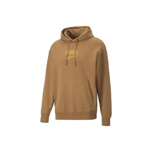 PUMA Sweatshirts Men Brown