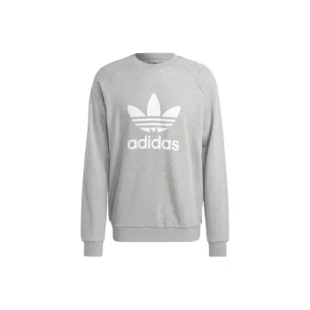 Adidas Originals ADICOLOR CLASSICS TREFOIL Sweatshirt Men's Gray