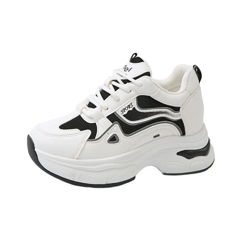 King Jinmai Breathable Low Top Chunky Sneakers Women's-4
