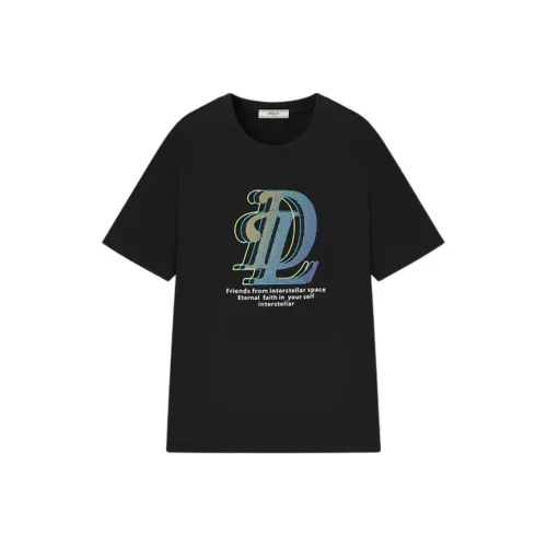 DILLO 블랙 남성 티셔츠