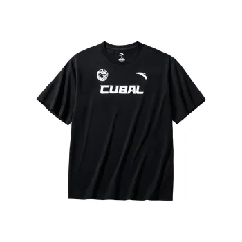 Anta Basketball Collection T Shirt Men's Basic Black