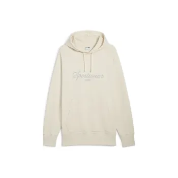 PUMA CLASSICS+ Hoodie Sweatshirt Men's White