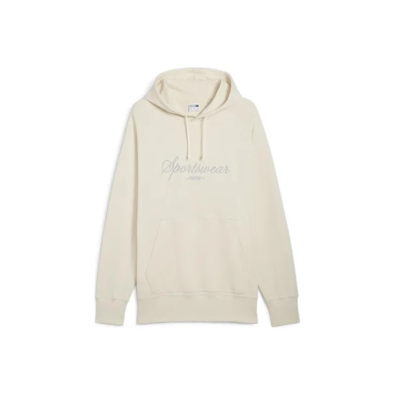 PUMA CLASSICS+ Hoodie Sweatshirt Men's White-0