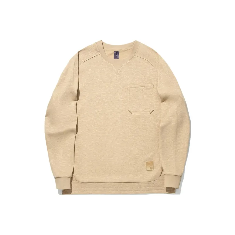LiNing x CHENGLONG,LIANMINGKUAN Sweatshirt Men's Aromatic Apricot-0