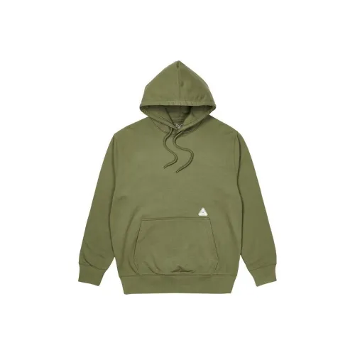 PALACE Sweatshirts Unisex Olive Green