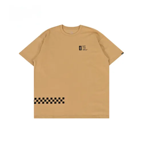 Vans OFF THE WALL T Shirt Men's Khaki