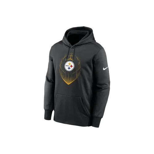 Nike Pittsburgh Steelers Icon Men's Nike Therma Nfl Pullover Hoodie