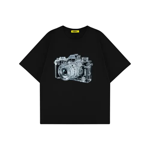 VXOXV T Shirts Unisex Black