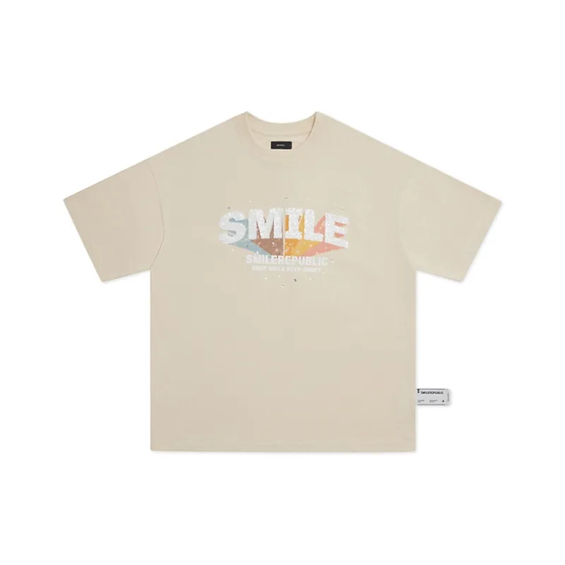 SMILEREPUBLIC T Shirt Unisex Khaki-0