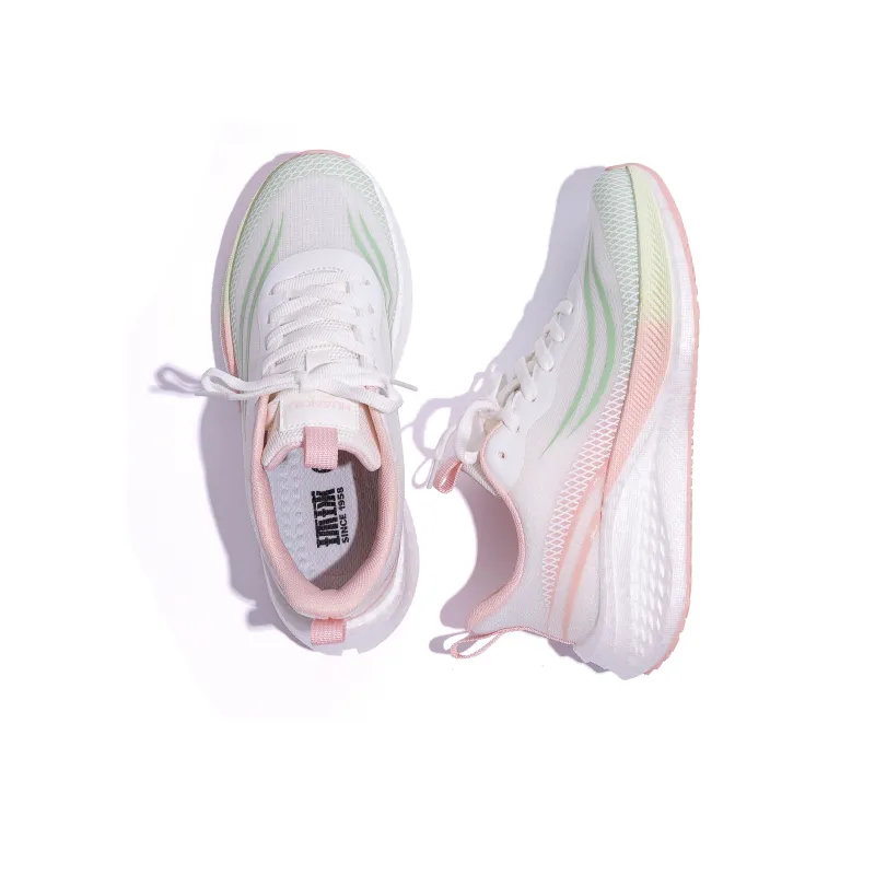 HUANQIU Cushioning Height Increasing Lightweight Breathable Slip Resistant Low Top Casual Running Shoes Women's-5
