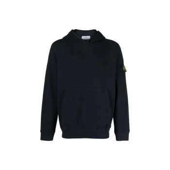 STONE ISLAND Compass Patch Long Sleeved Hoodie