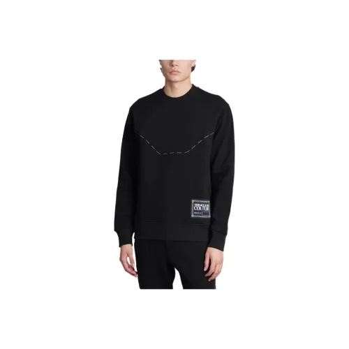 VERSACE JEANS Sweatshirts Men Black