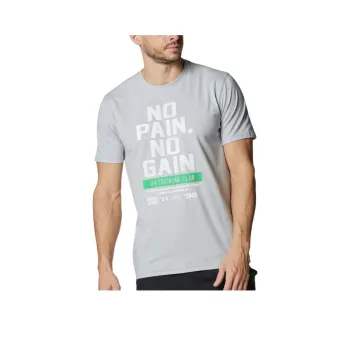 Under Armour Performance Cotton SS25 T Shirt Men's Modern Gray