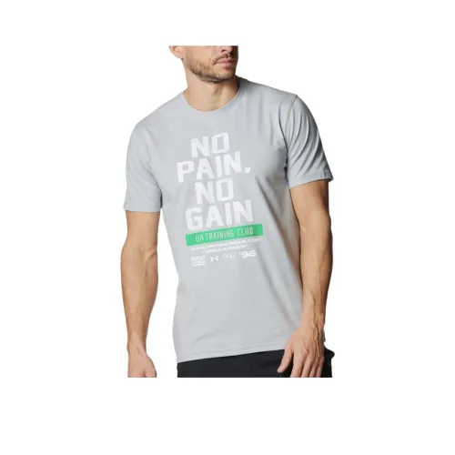 Under Armour Performance Cotton SS25 T Gold Men's Modern Gray