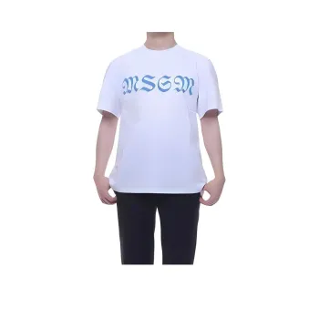 MSGM T Shirts Men White